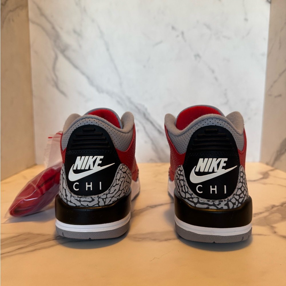 Nike Air Jordan 3 Retro Mens 5 / Womens 6.5 CU2277-600 - Picture 3 of 7